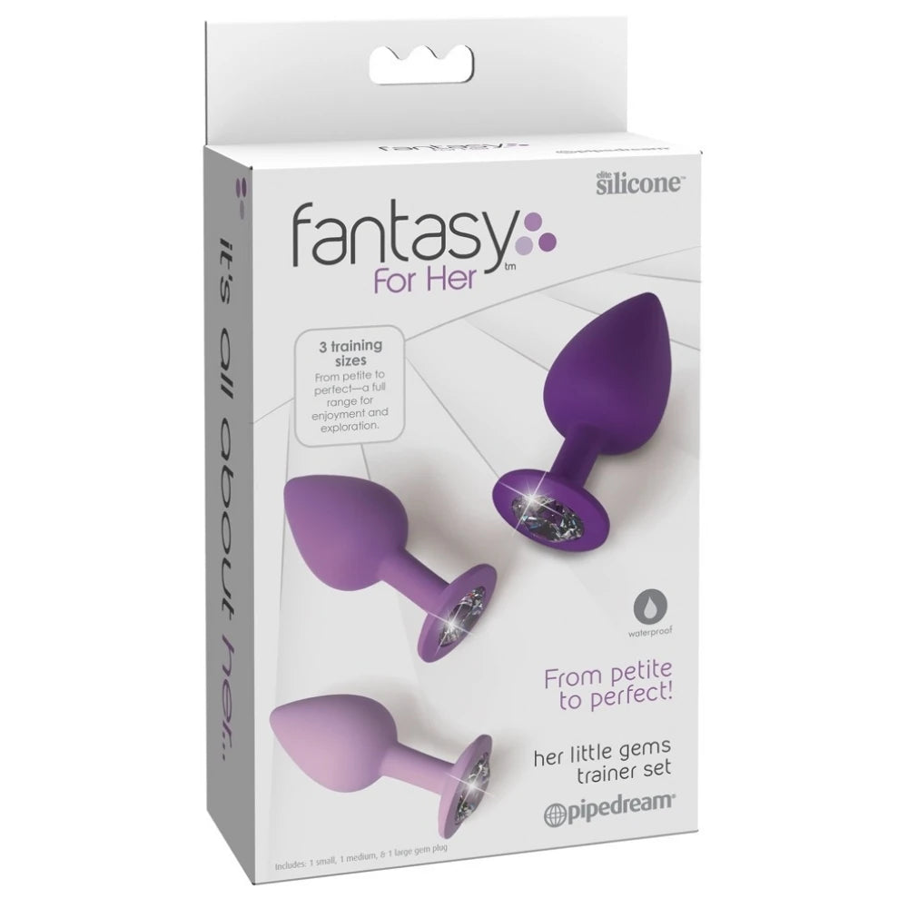 Pipedream Fantasy For Her Silikon Anal Alıştırıcı Plug Set