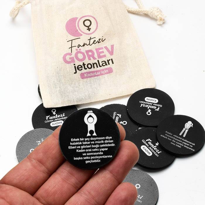 Frowzer Erotica Game Kamasutra Çiftlere Özel Görev Jetonları