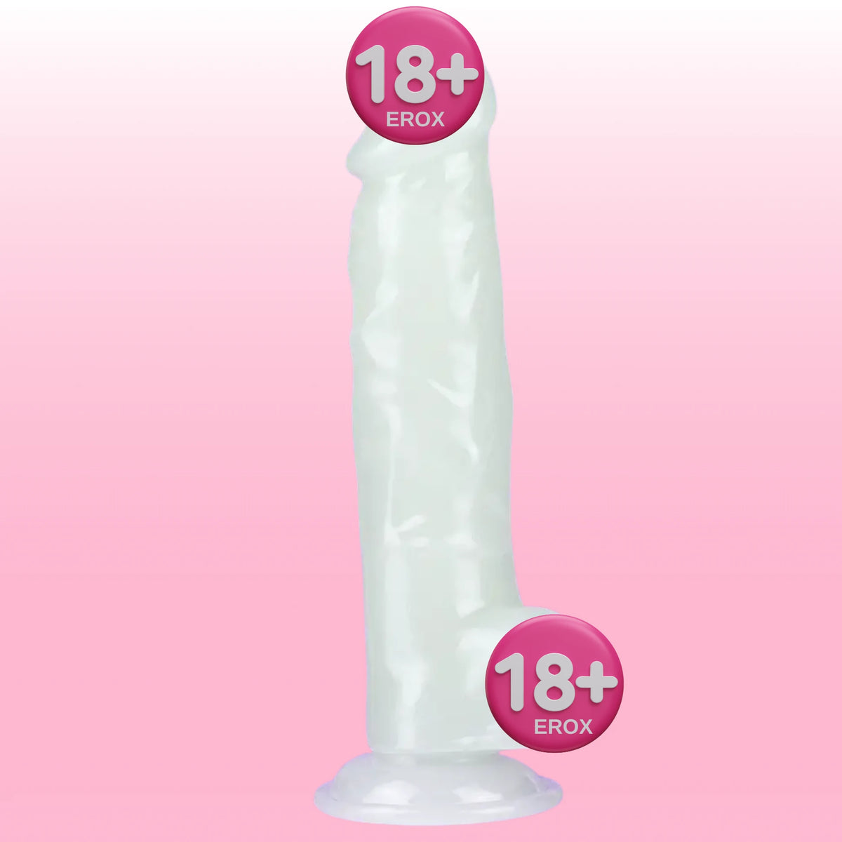Lovetoy Lumino Play Jelly Dildo 21.5 cm Realistik Penis LV319022