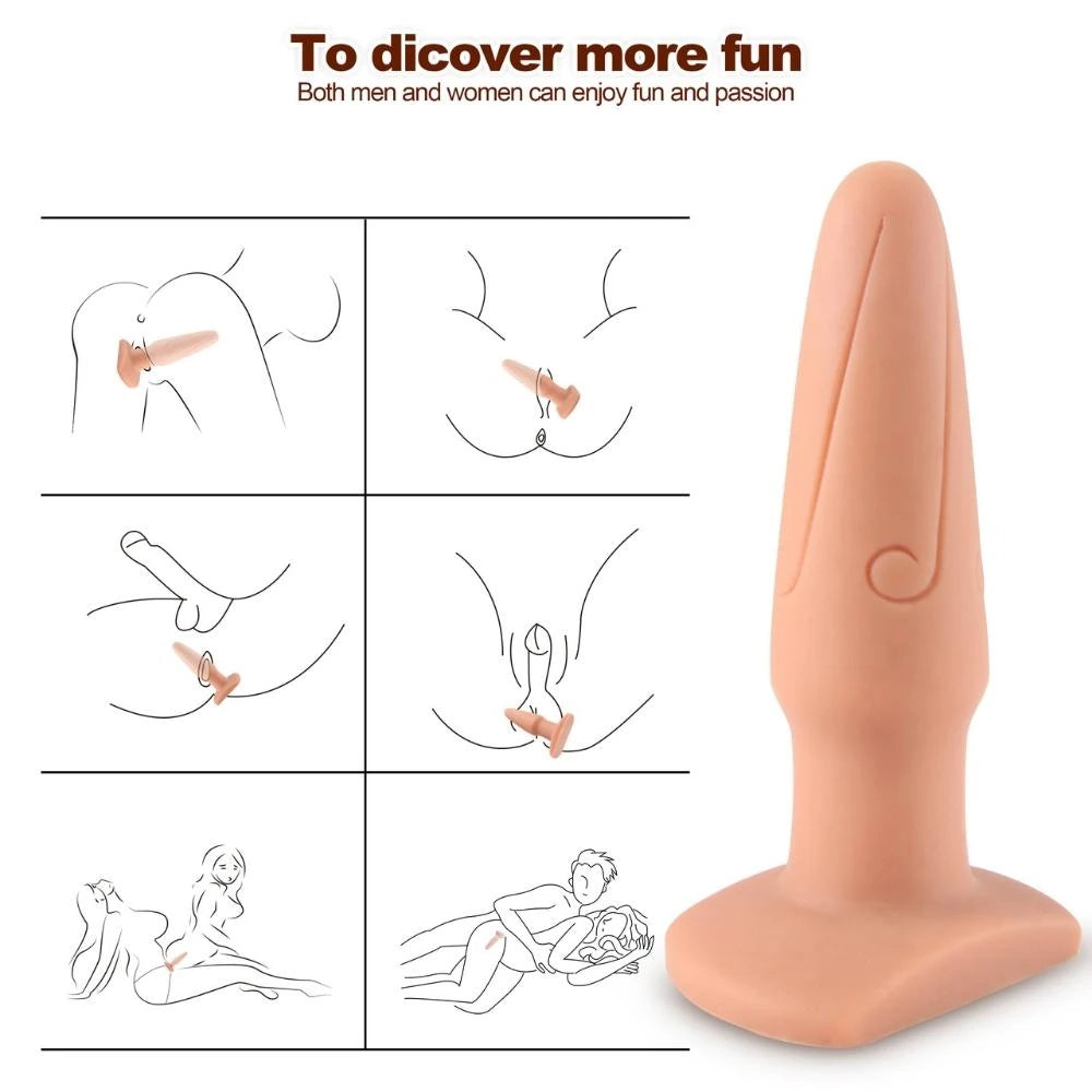 Shequ Tyrone Silikon Anal Plug SQ-ML10015L-Large