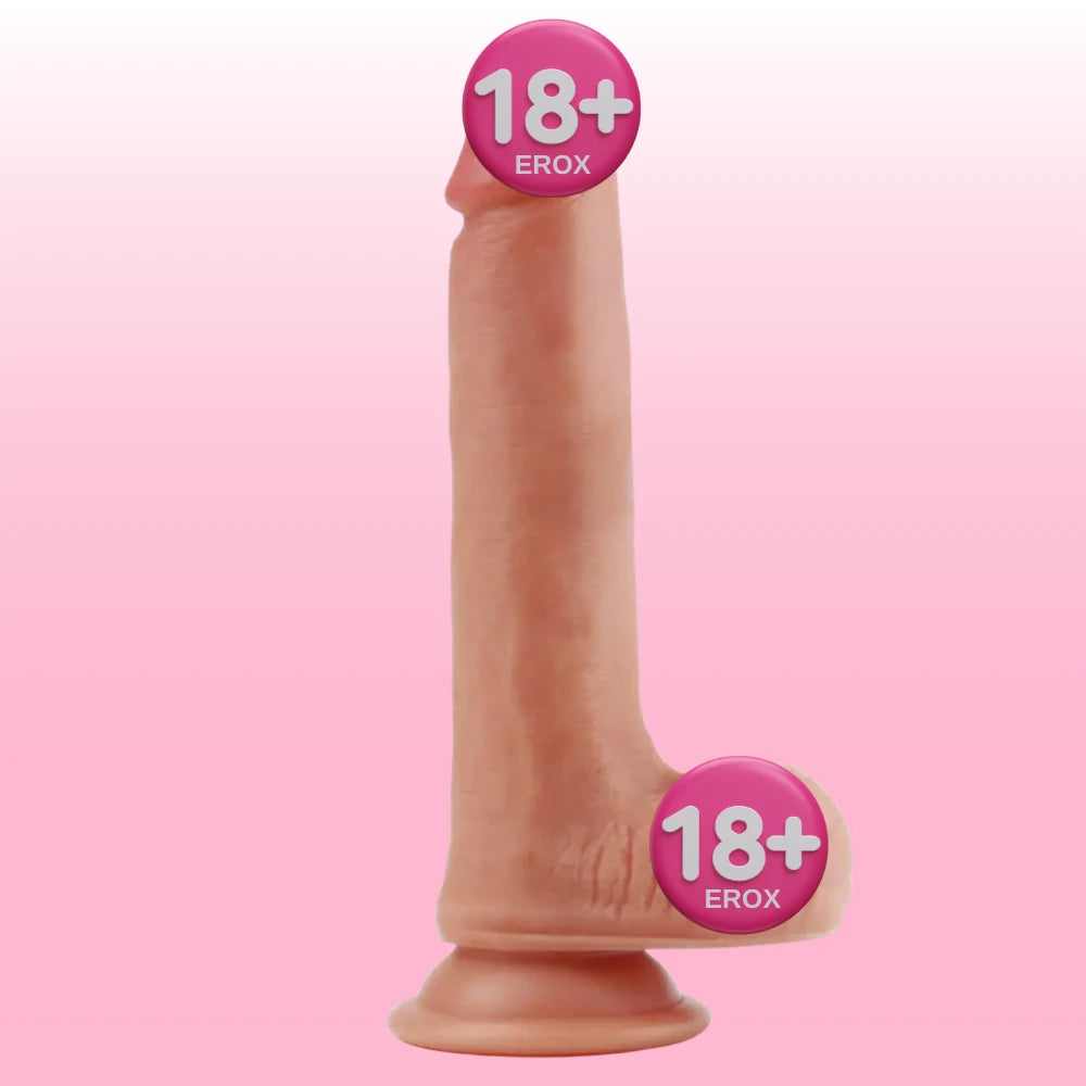 Lovetoy Nature Cock Soft Et Dokulu Realistik Penis 20 cm