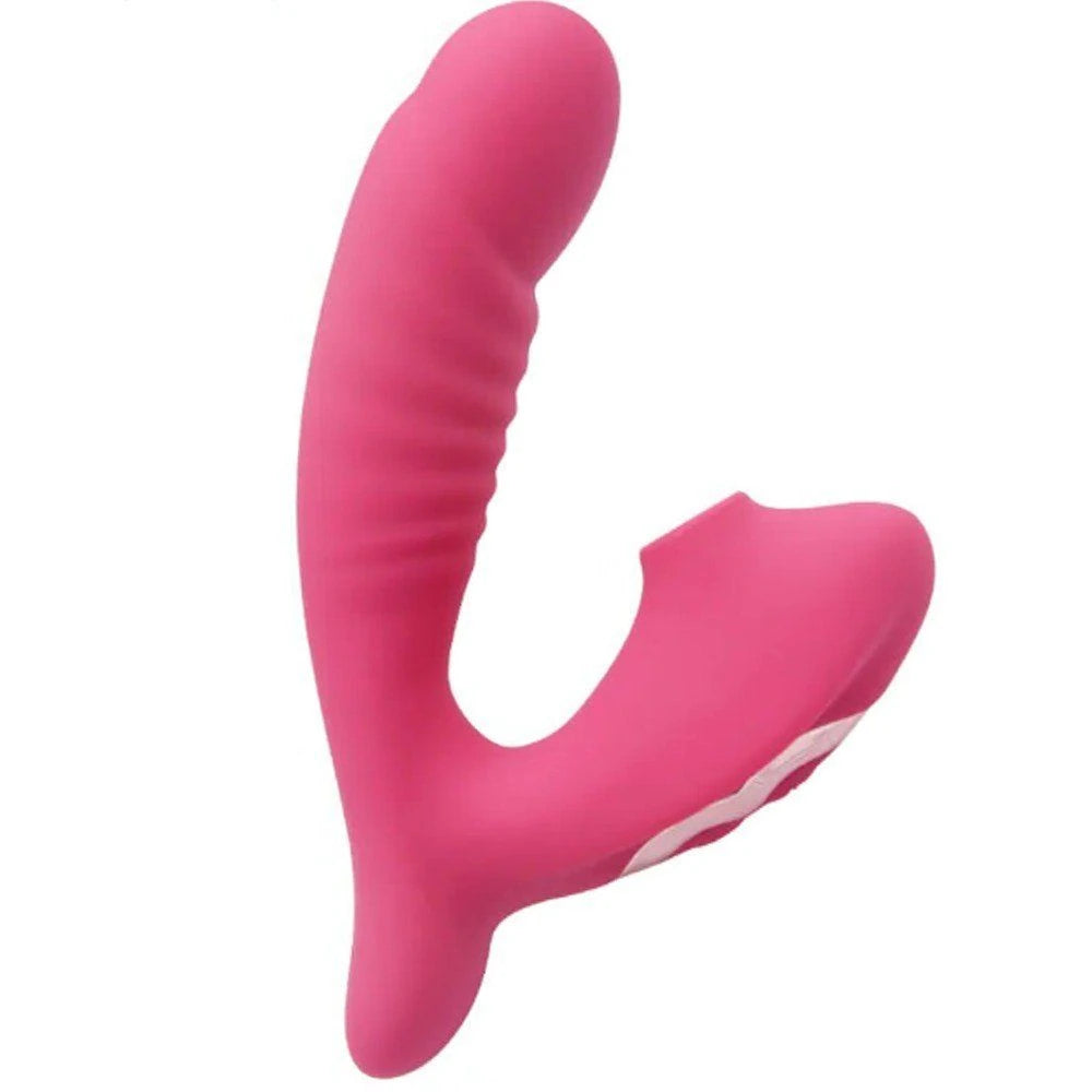 Frowzer Emiş Güçlü ve G-Stimulant 10 Mod Vibrator Pembe