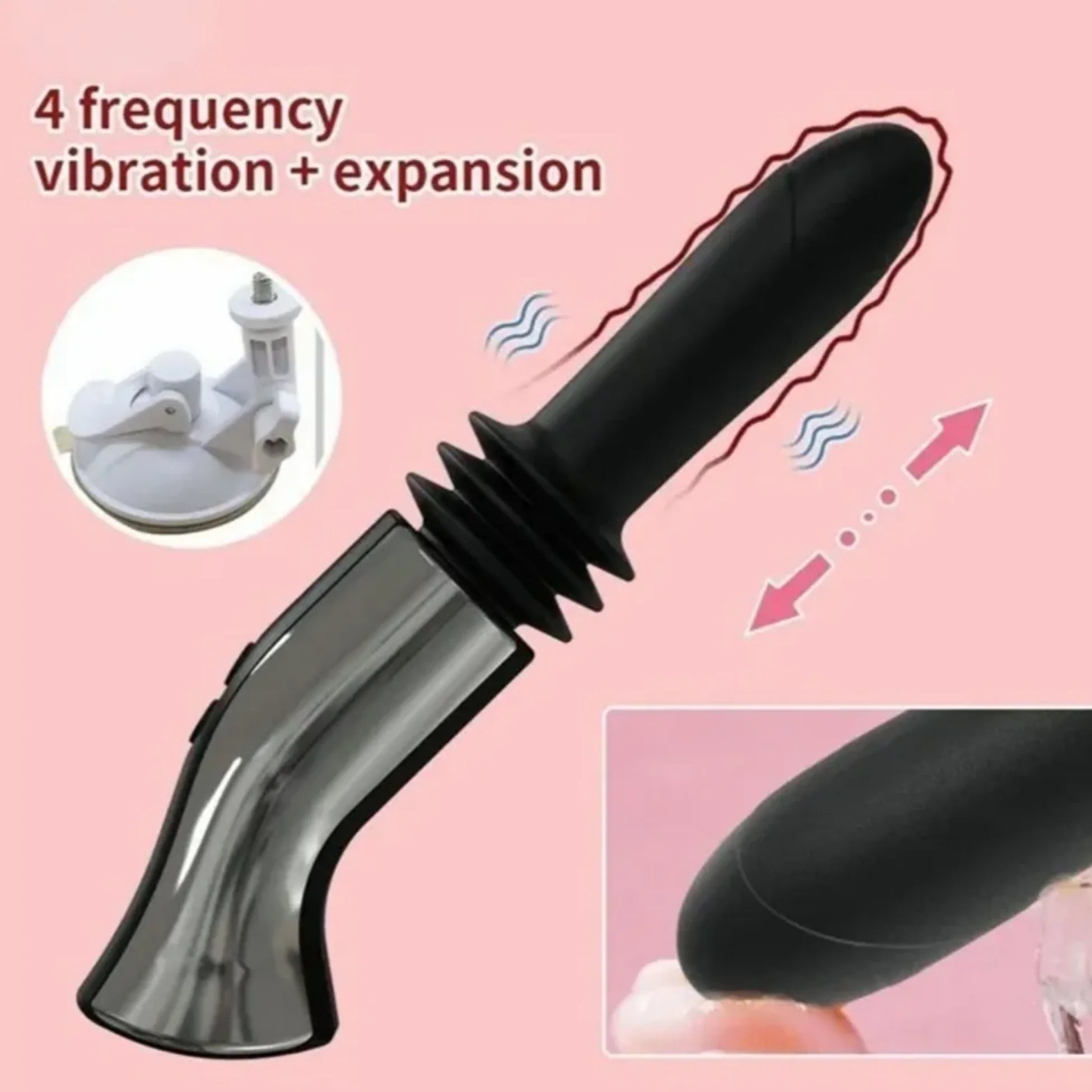 Frowzer The Vibe Suction Thrusting İleri Geri Hareketli Vibratör