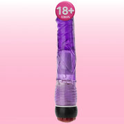 Frowzer Vibes Purple Kademeli Titreşimli Jel Vibratör 23 Cm