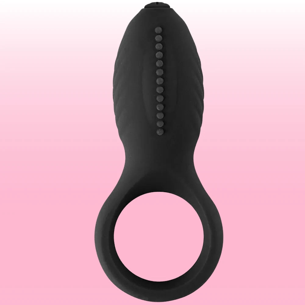 Frowzer The Cock Ring Nuo Dual Klitoral Titreşimli Penis Halkası-Black