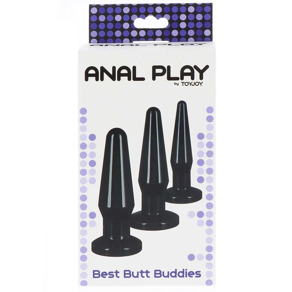 ToyJoy Anal Play Jelly Texture Anal Kit Anal Başlangıç Seti-Black