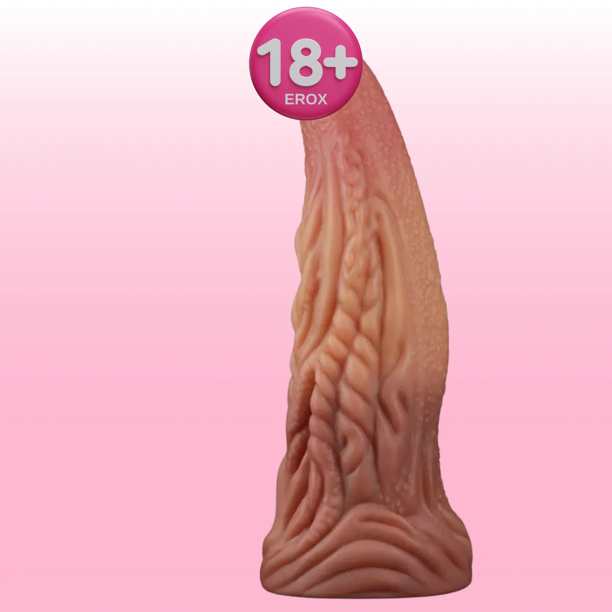 Lovetoy Dual Layered Platinum Silicone 25 Cm Monster Realistik Dildo