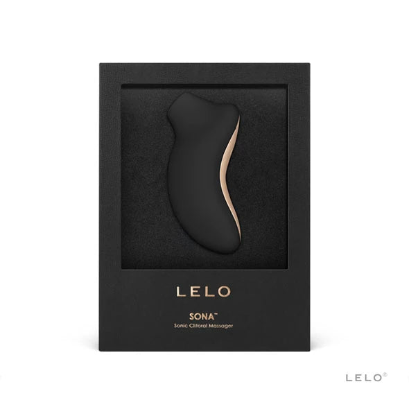 Lelo Sona Sonic Clitoral Massager Emiş Güçlü Vibratör Black