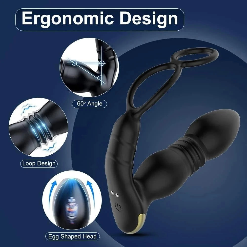 Frowzer Anal Fantasy Delay Ring İleri Geri Hareketli Prostat Vibratör