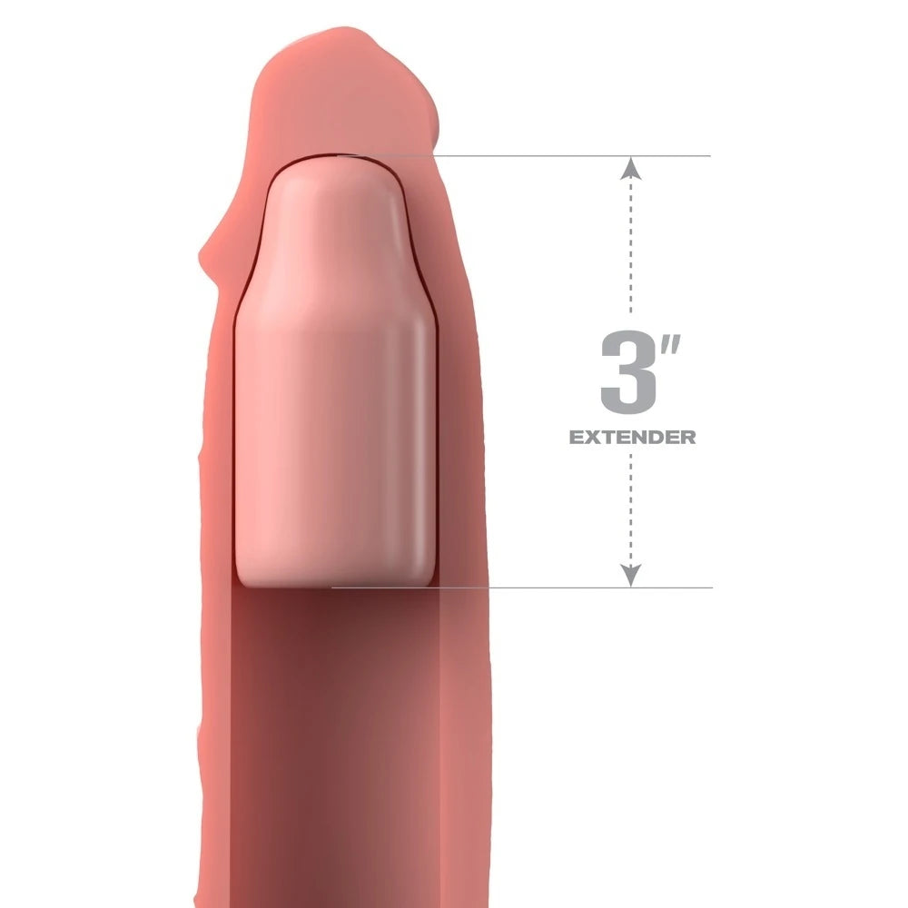 Pipedream Fantasy X-Tensions 3'' Uzatmalı Amerikan Penis Kılıfı