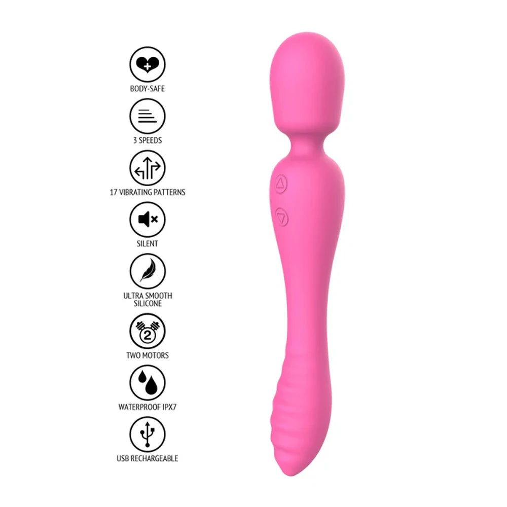 ToyJoy The Evermore 2-in-1 Massager Masaj Wand Vibratör