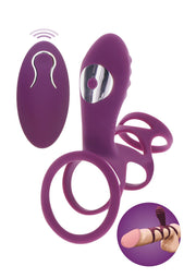 ToyJoy Happiness Halo Halo C-Ring Sleeve Titreşimli Penis Halkası
