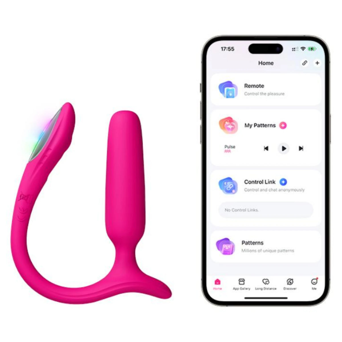 Lovense Lush Anal Telefon Kontrollü Vibratör