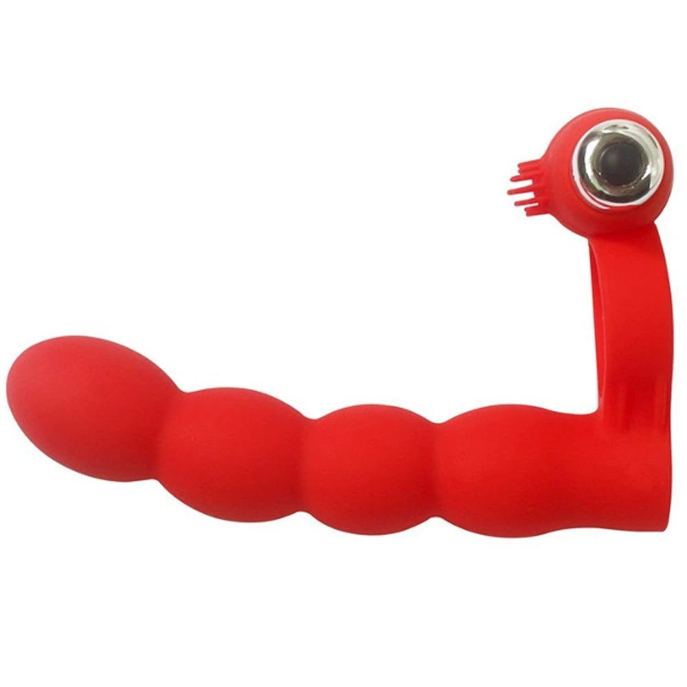 Frowzer Trinity Fun Lovers Beads Red Anal Vibratör