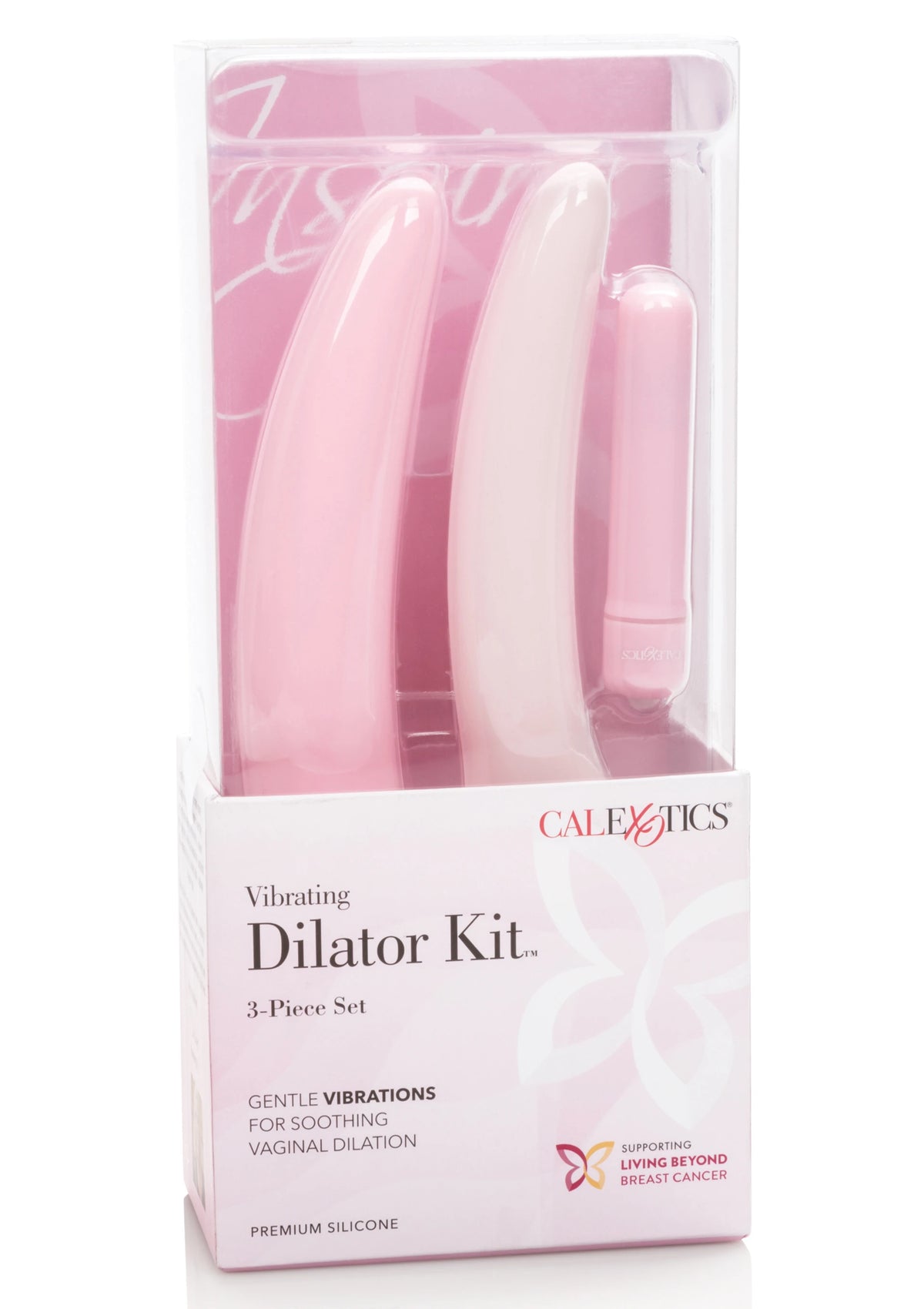 CalExotics Inspire 3 Parça Silikon Su Geçirmez Titreşimli Dilatör Kiti