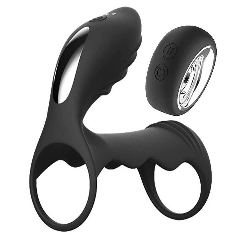 Frowzer Cockring Clitoral Stimulation Uzaktan Kumandalı Penis Kafesi