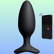 Lovense Hush 2 Butt Plug M 45 mm Telefon Kontrollü Anal Vibratör