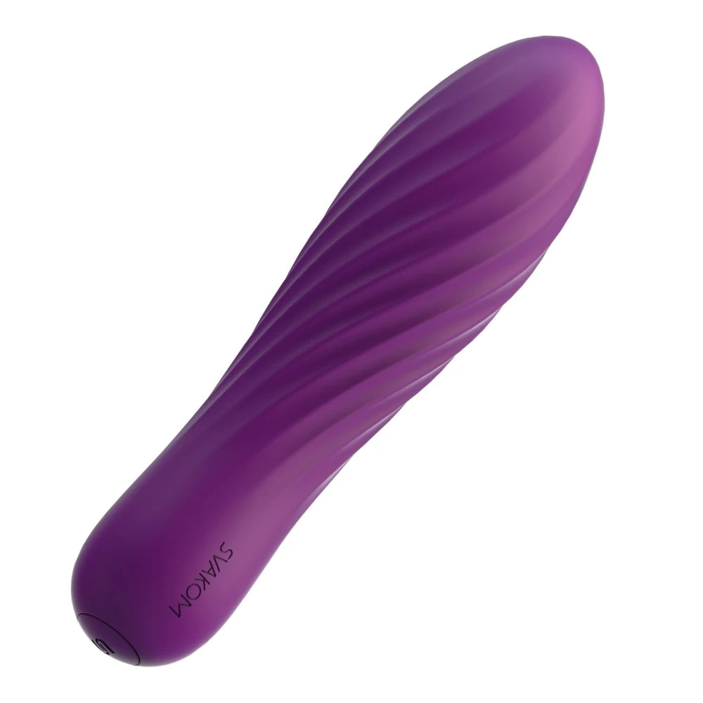 Svakom Tulip 10 Modlu Güçlü Mini Vibratör-Purple