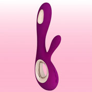 Lelo Soraya Wave Deep Rose Hareketli Rabbit Vibratör