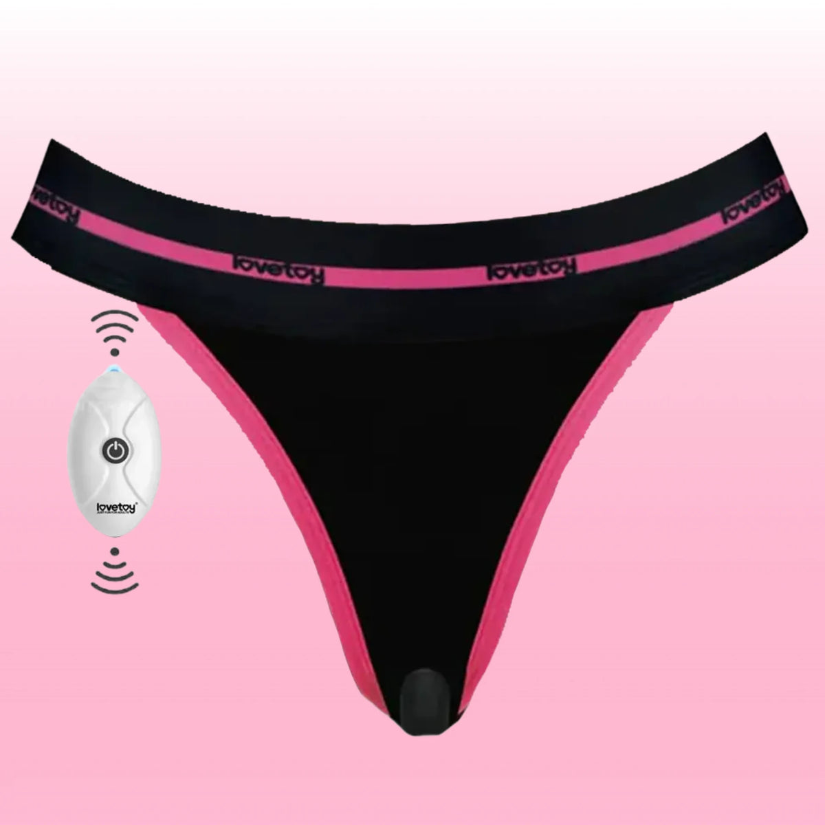 Lovetoy Printed Vibrating Sexy Panties XS/S Giyilebilir Vibratör LV770213A
