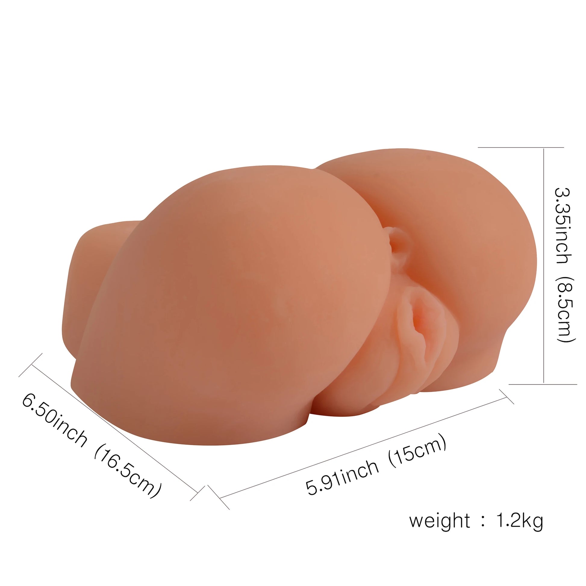 Xise Emily Solid Titreşimli Full Silikon Yapay Vajina Mastürbatör XS-MA50001-S