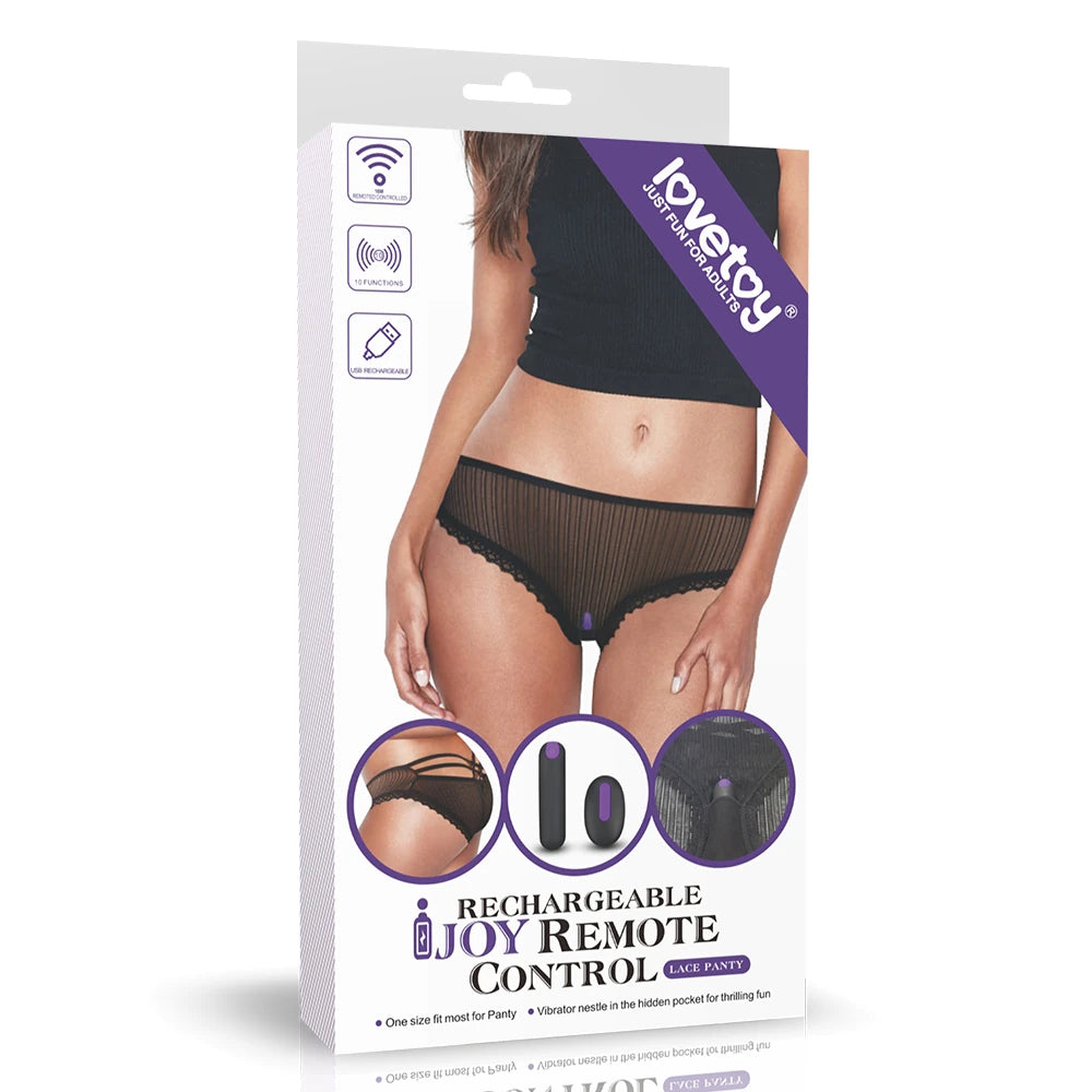 Lovetoy İJoy Şarj Edilebilir Uzaktan Kumandalı Giyilebilir Vibratör