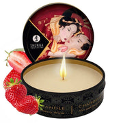 Shunga Mini Massage Candle Strawberry 30 Ml Erotik Masaj Mumu