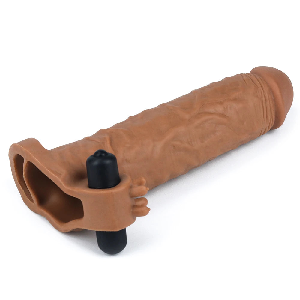 Lovetoy Pleasure X-Tender Vibrating Sleeve Titreşimli Penis Kılıfı LV1064B