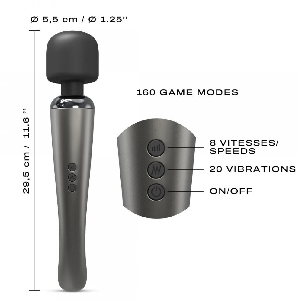 Dorcel Megawand 20 Modlu Ultra Güçlü Masaj Wand Vibratör
