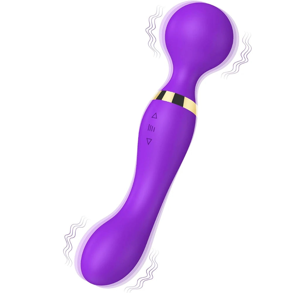 Frowzer Sex Toys Duo Wave 20 Mod Çift Başlıklı Wand Vibratör