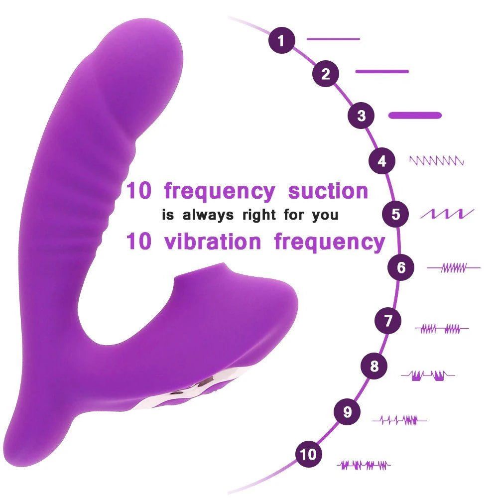 Frowzer Emiş Güçlü ve G-Stimulant 10 Mod Vibrator