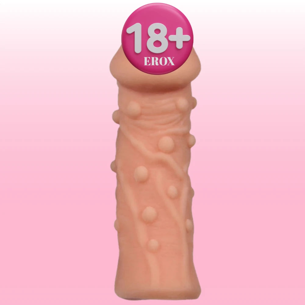 Frowzer The Penis Sleeve Notch Tırtıklı Penis Kılıfı-Flesh