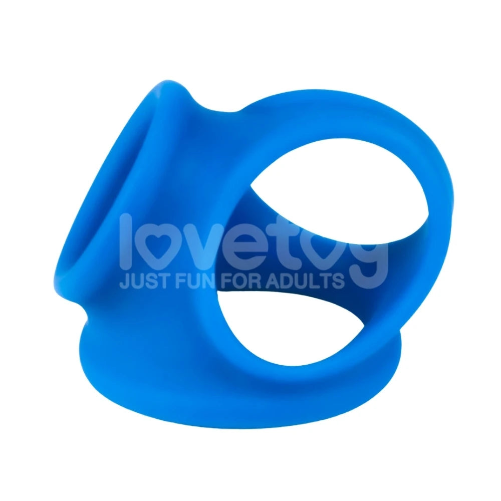 Lovetoy Pinnacle Pro Trio Grip Enhancer Sleeve Testis Destekli Penis Kılıfı LV443015