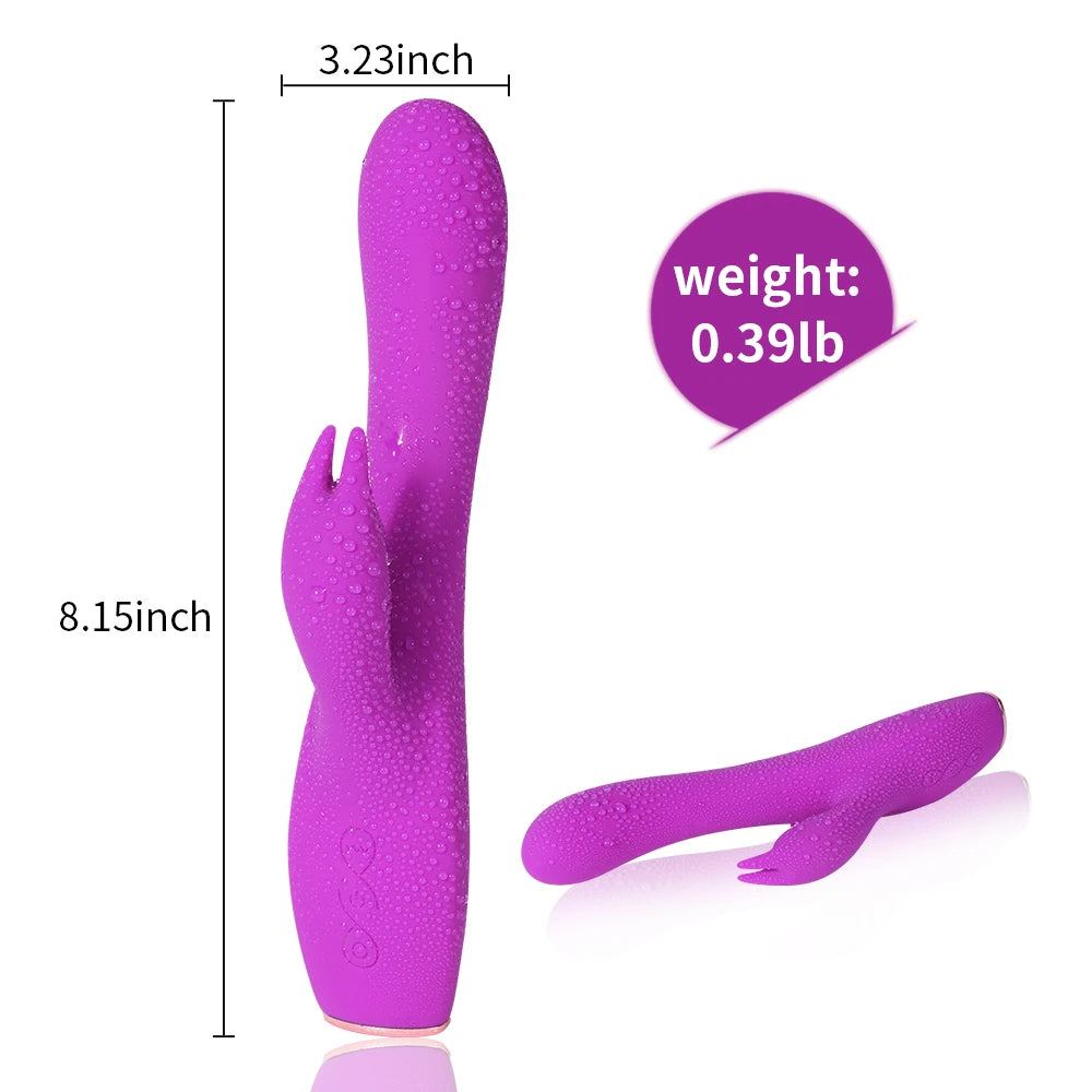 Shequ Eartha 10 Modlu Klitoris Rabbit Vibratör SQ-V10103