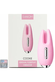 Svakom Cookie Şehvetli Masaj Vibratörü Ve Titreşimli Vibratör Pembe