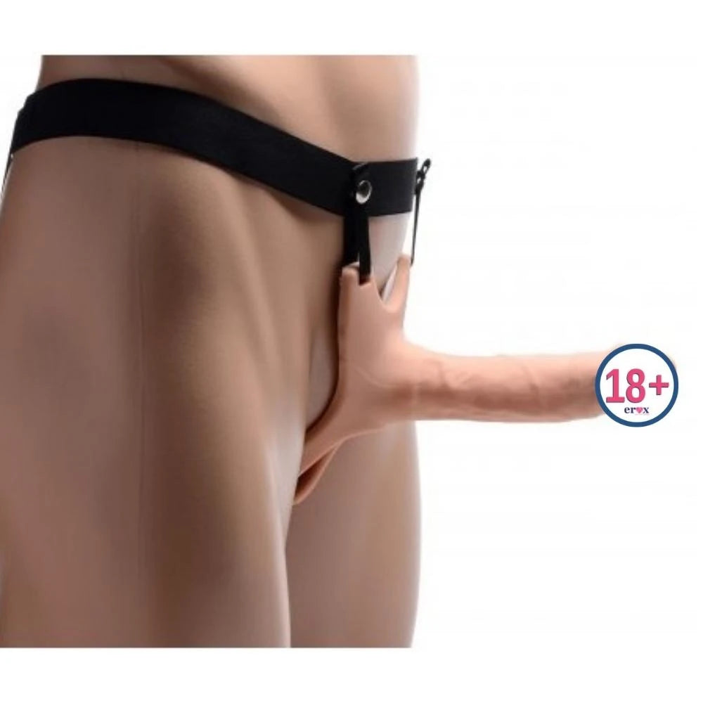 Size Matters Hollow Strap-On İçi Boş Kemerli Penis 25 Cm