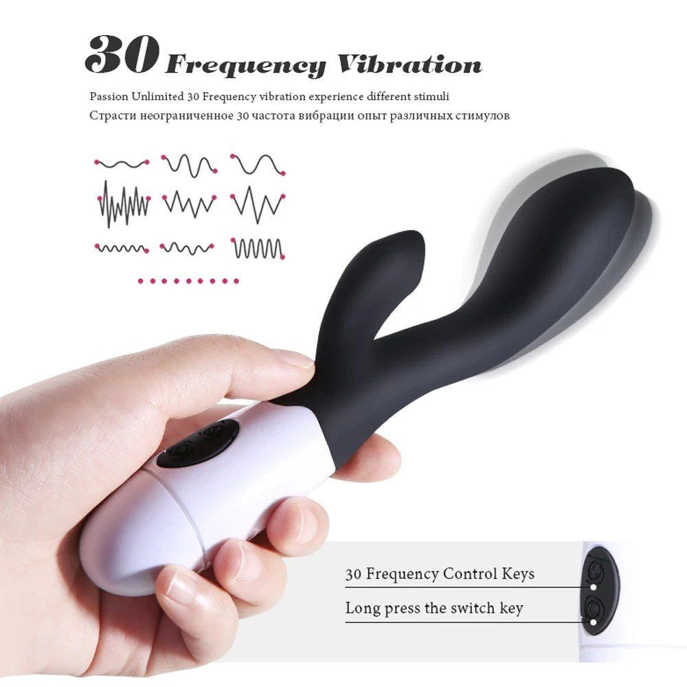 Frowzer Mix Vibe Curve 30 Modlu Şarjlı Rabbit Vibratör-Purple