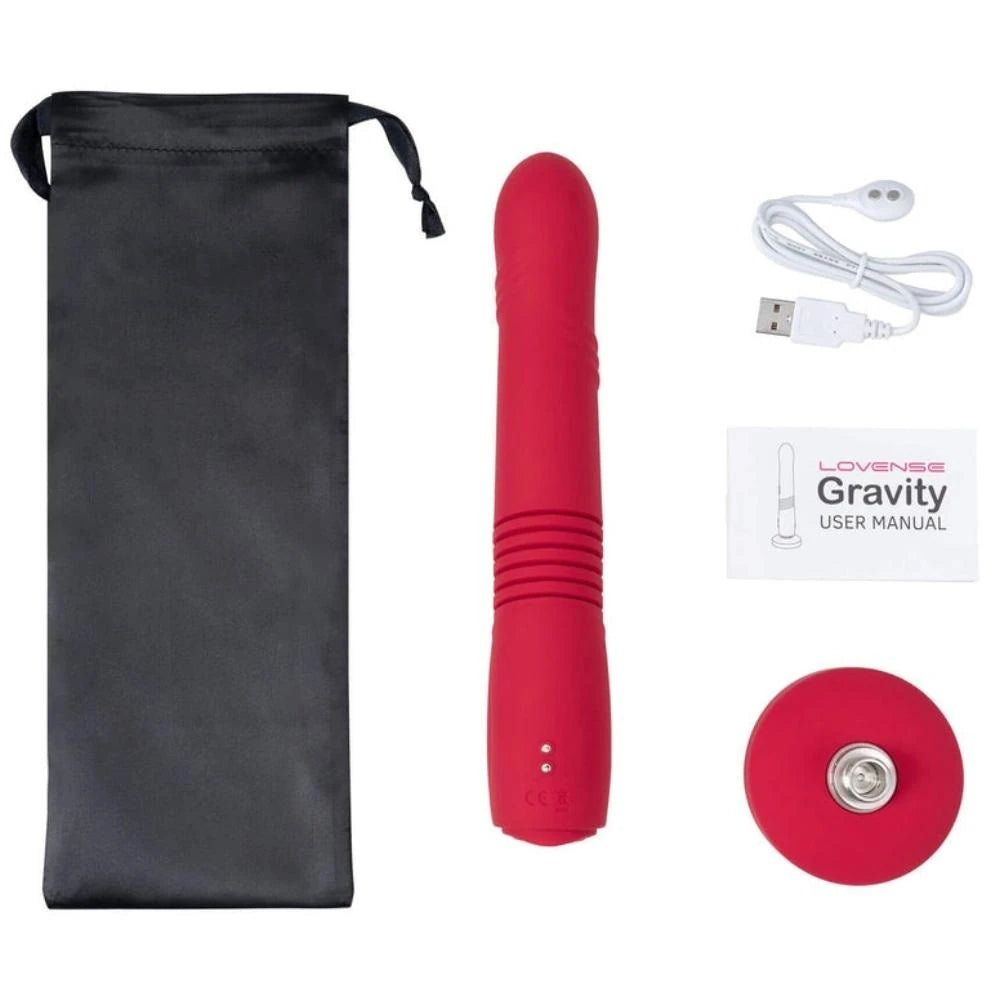 Lovense Gravity Telefon Kontrollü İleri Geri Hareketli Vibratör