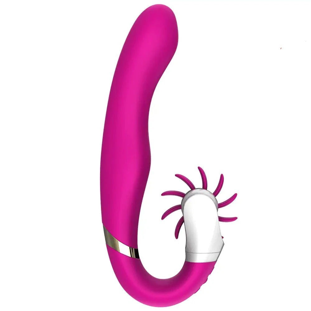 Frowzer Dave 2 Purple Hareketli Klitoral Penetrasyon G-Stimulant Vibratör