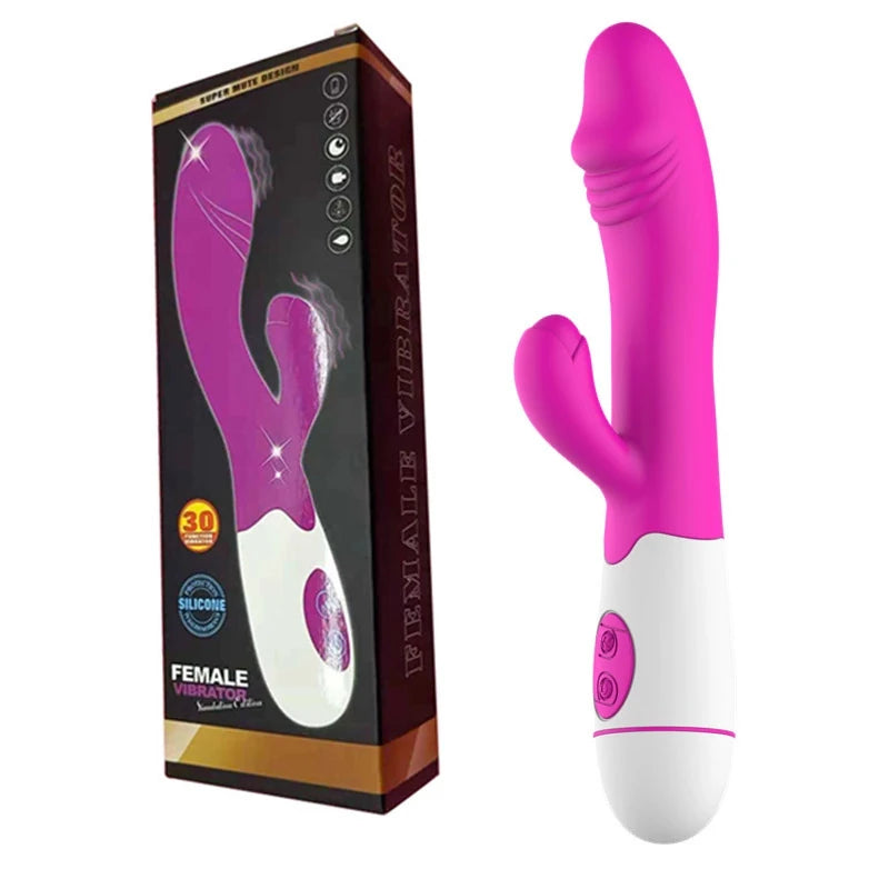 Frowzer Mix Vibe 30 Mod Titreşimli Rabbit Vibratör - Pink