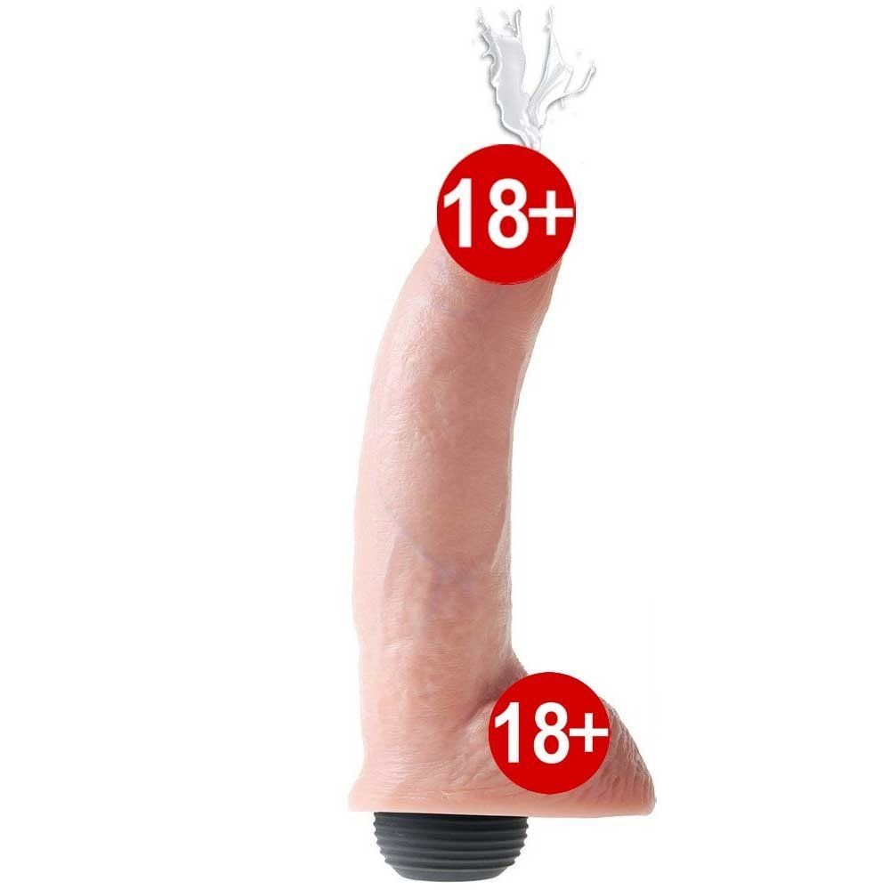 Pipedream King Cock Squirting Boşalabilir Realistik Penis 23 cm