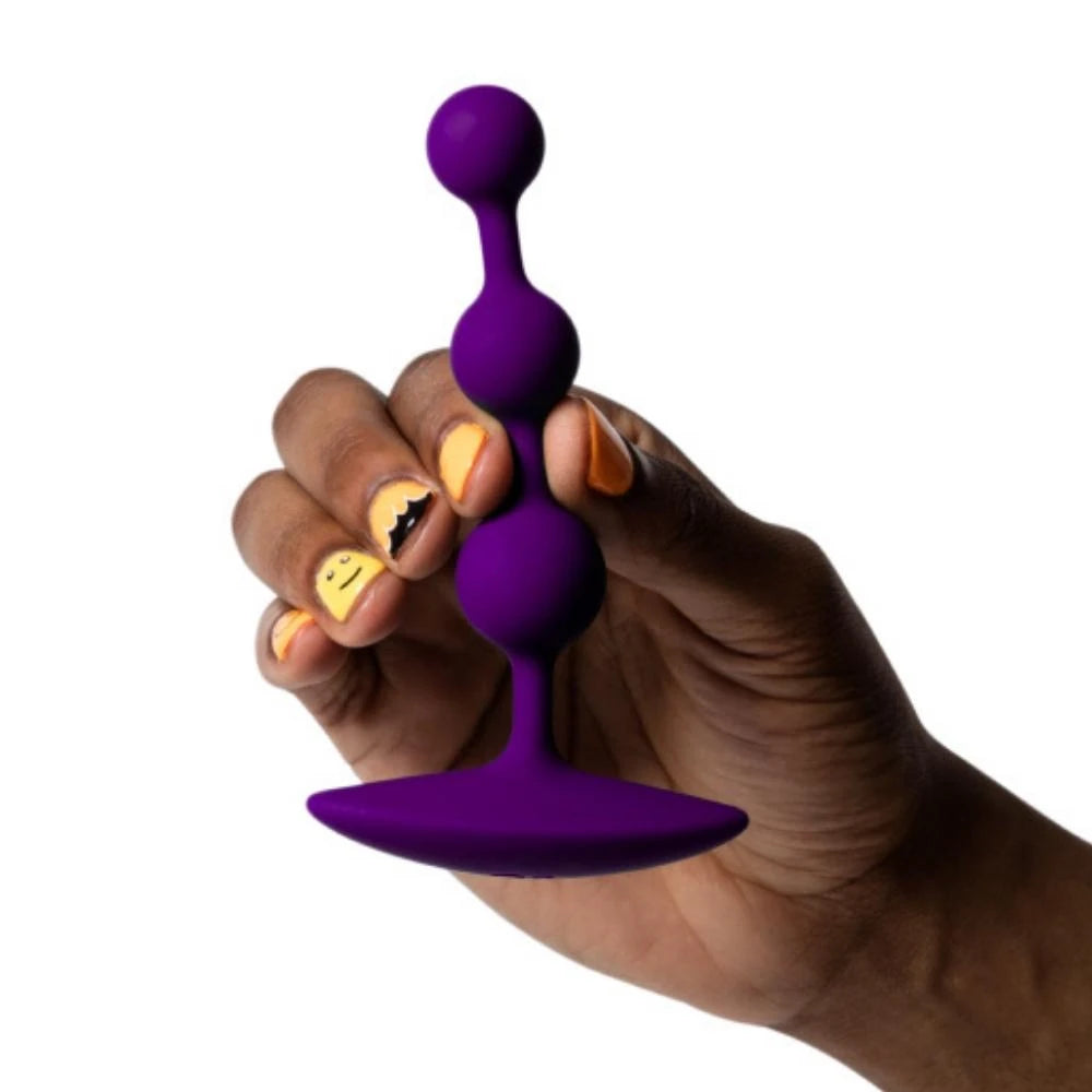 Romp Amp Silikon Boncuklu Anal Plug