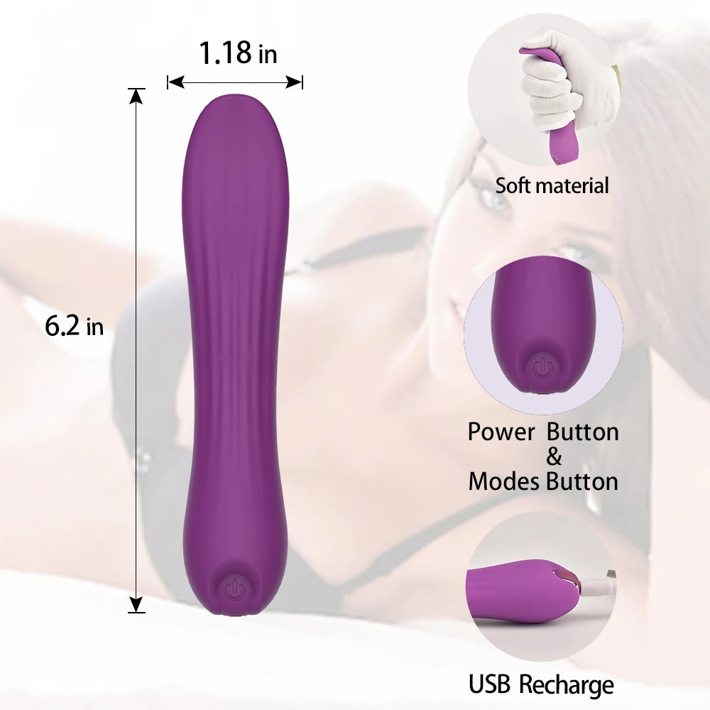 Frowzer Licking Vibration Purple 10 Mod Darbeli Dil Vibratör