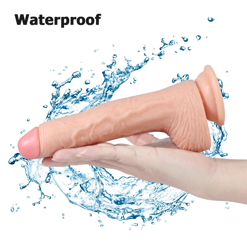 Shequ Dildo Series Harding 20 Mod Titreşimli Realistik Vibratör