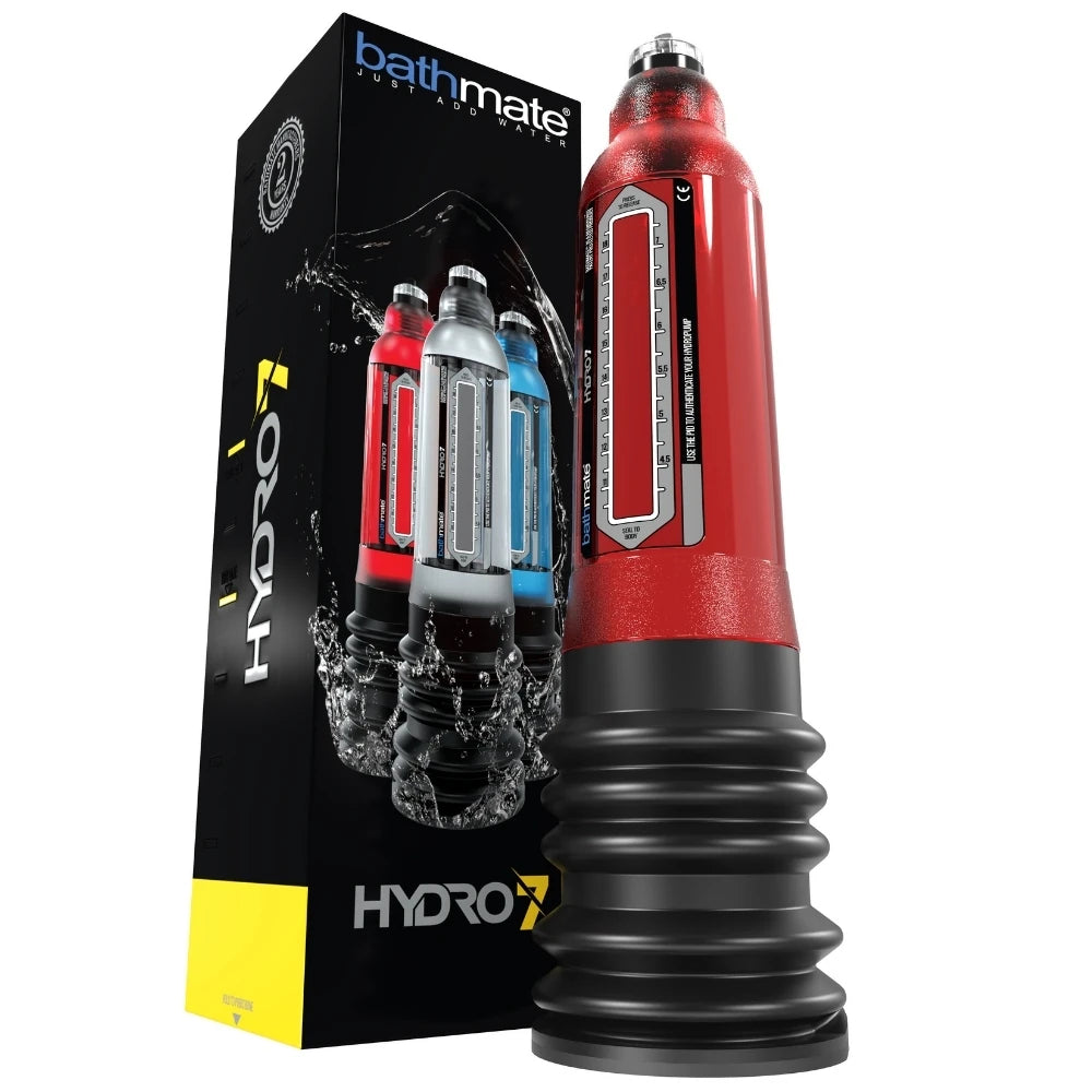 Bathmate Hydro7 Sulu Penis Pompası-Red