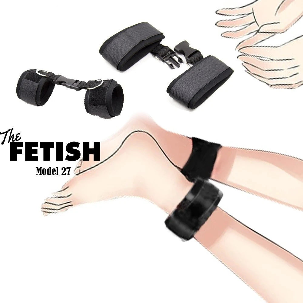 Frowzer Fetish Fantasy Game Klipsi Ayarlanabilir Ayak Kelepçesi