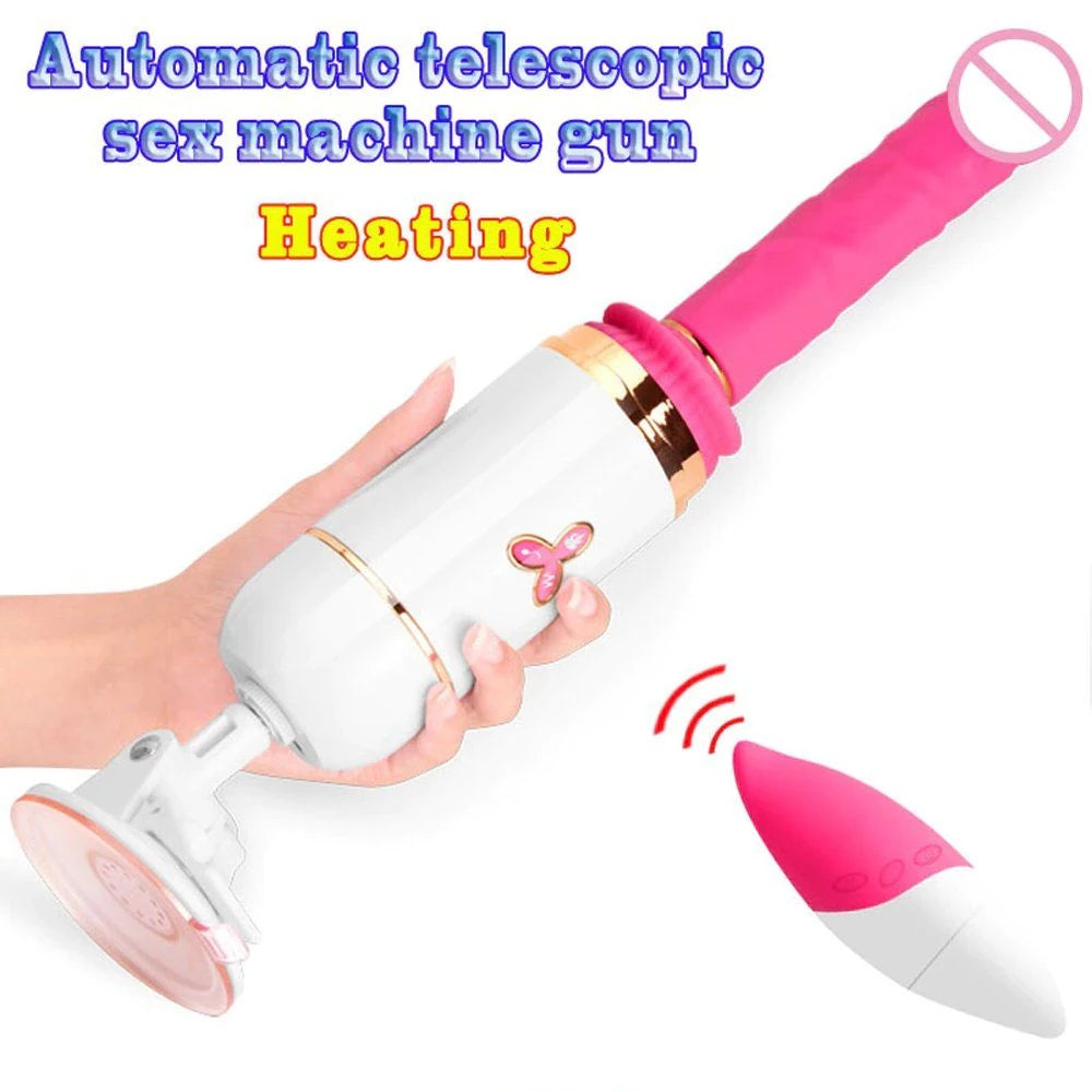Frowzer Vibes Yönü Ayarlanabilir Isıtmalı İleri Geri Hareketli Thrusting Vibratör