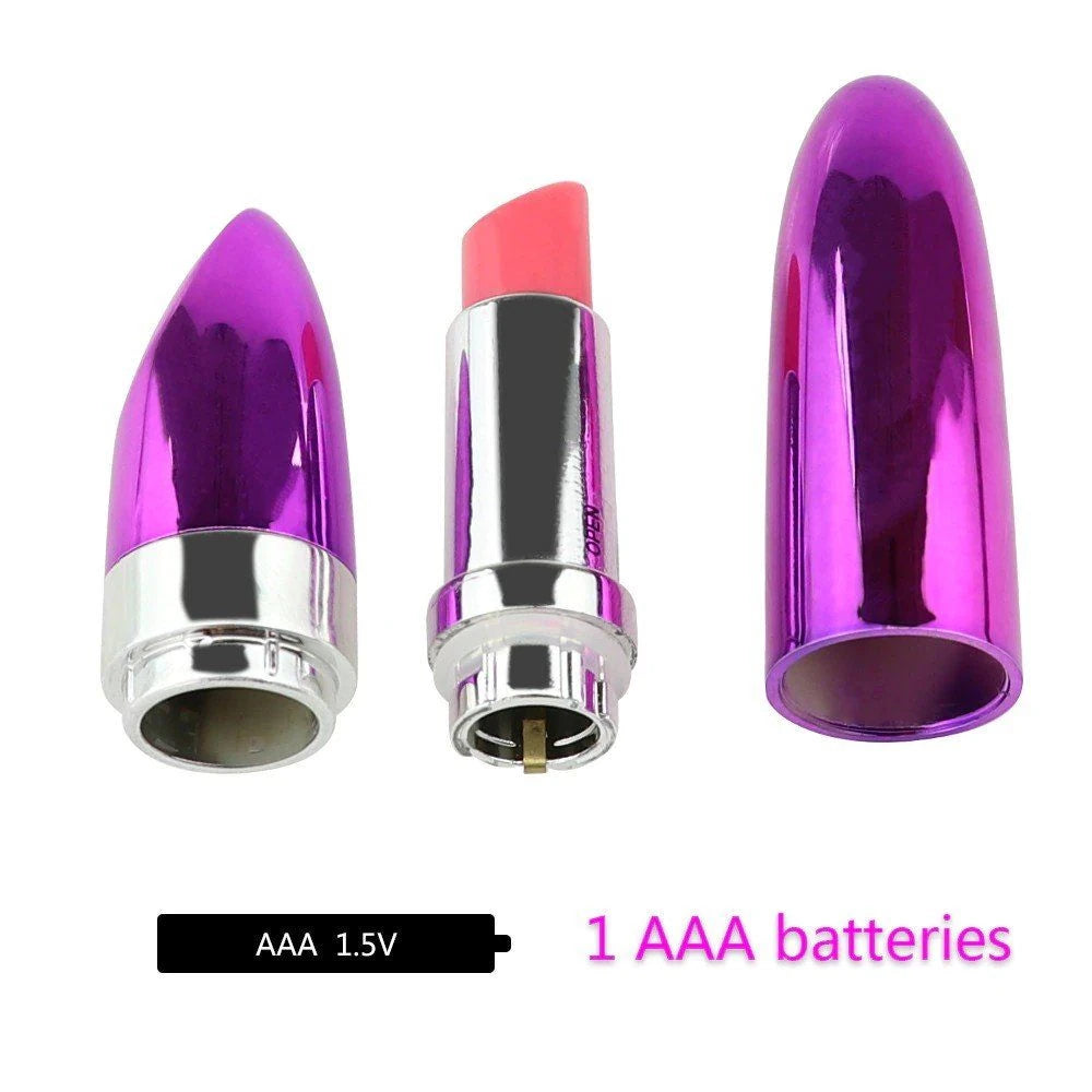 Frowzer Lipstick Compact Power Full Mini Ruj Vibratör-Yellow