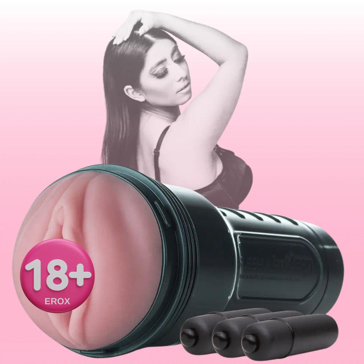 Original Fleshlight Series Vibro Titreşimli Vajina Mastürbatör