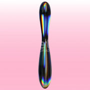 Lovetoy Twilight Gleam Glass Dildo-Double Delight Çif Taraflı Cam Dildo LV610025